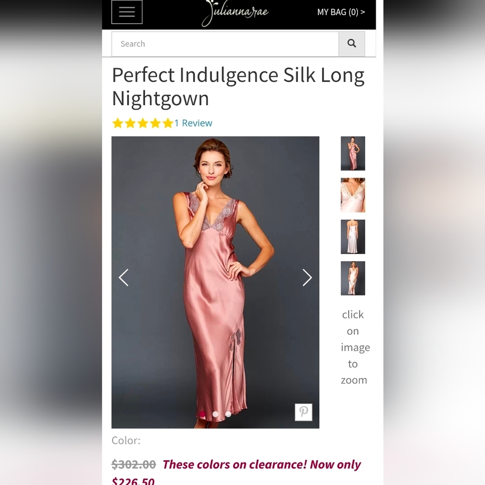Juliannarae Perfect Indulgence Long Nightgown